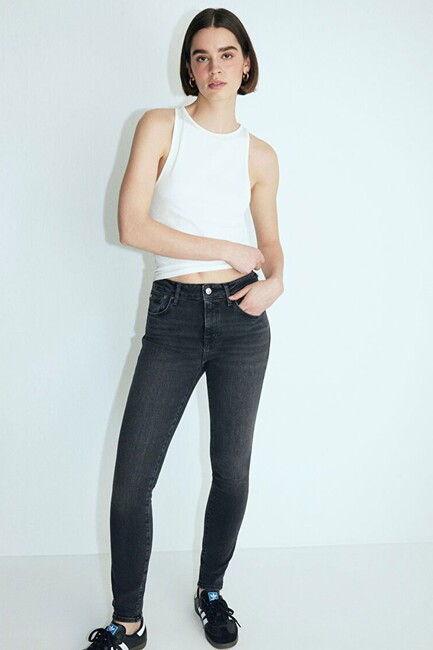 Kadın Tess Jean Pantolon 100328-86444 Gri (1)