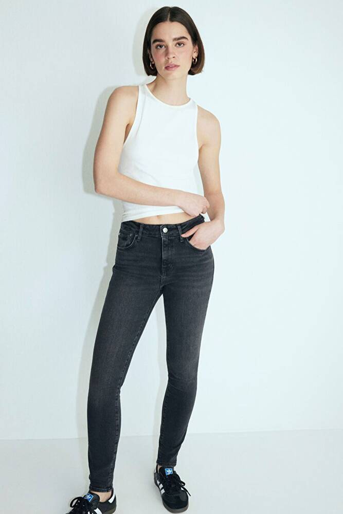 Kadın Tess Jean Pantolon 100328-86444 Gri 