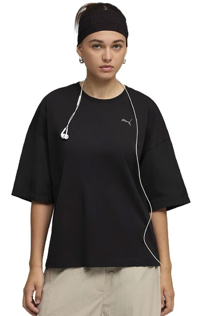 Kadın Tişört 691883-01 Siyah (1)