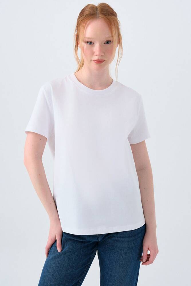 Kadın Tişört LF2036285 Beyaz 
