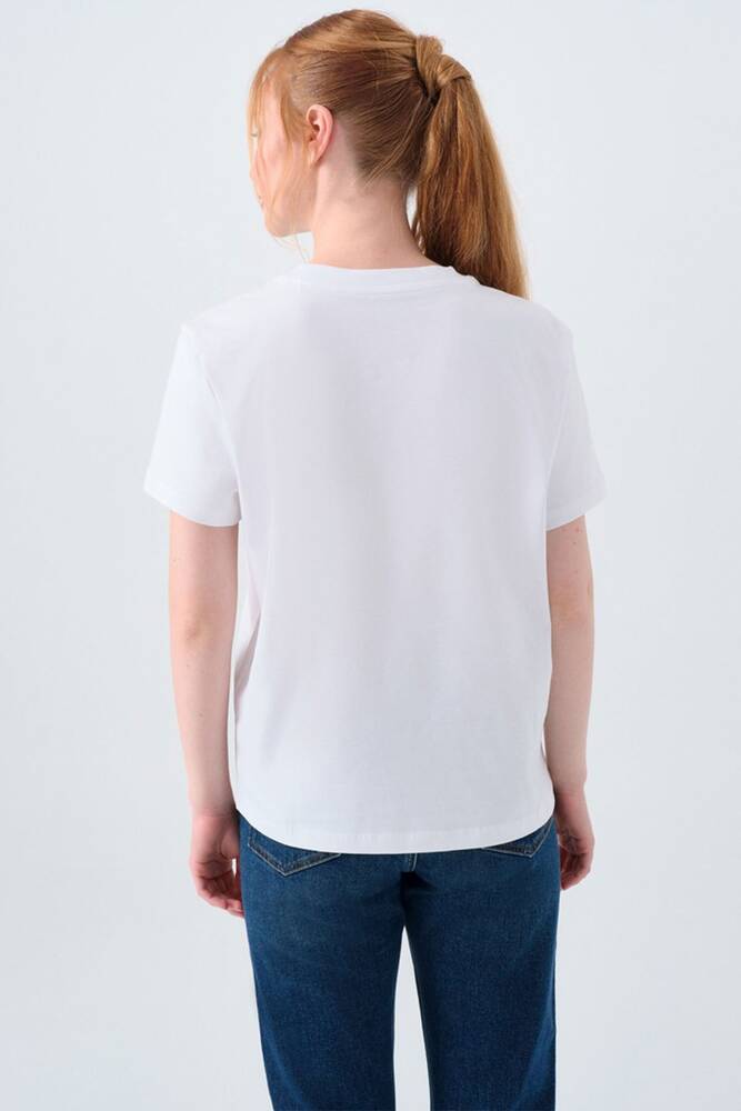 Kadın Tişört LF2036285 Beyaz 