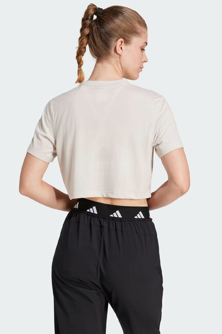 Kadın Train Ess Tişört JE6169 Bej (2)