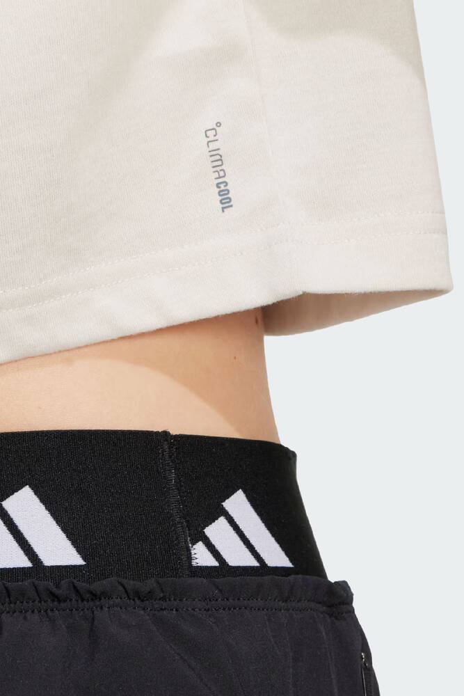 Kadın Train Ess Tişört JE6169 Bej 