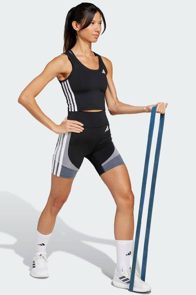 Kadın Train Essentials 3S Kısa Atlet JF8915 Siyah 