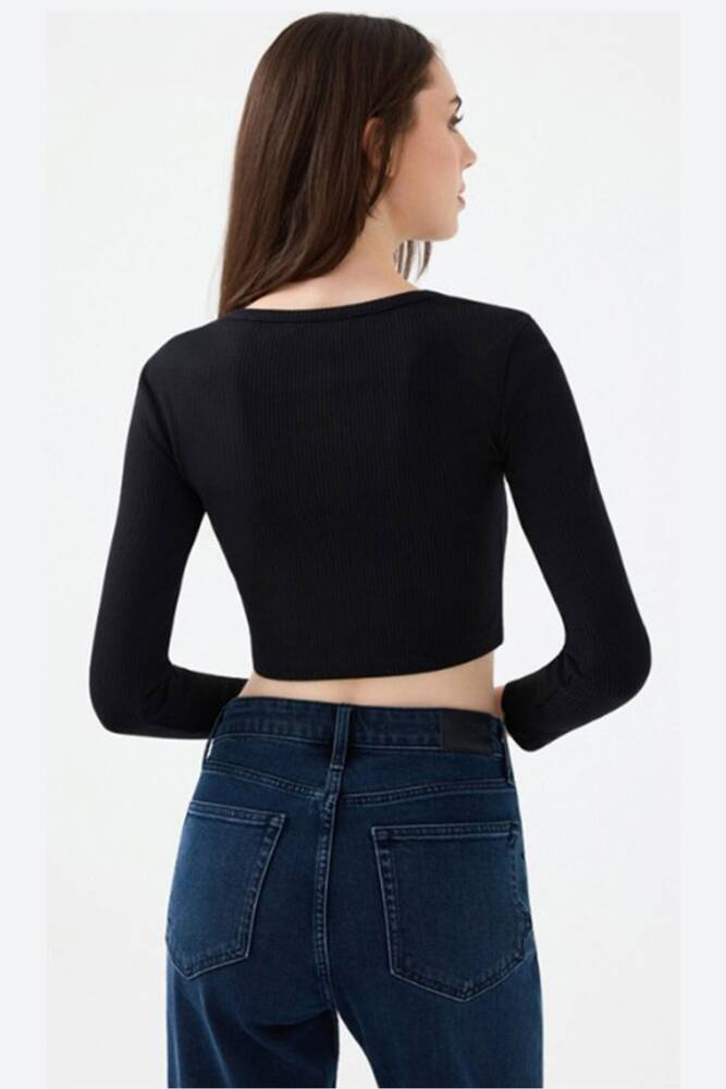 Kadın Tshırt LF2040790 Siyah 