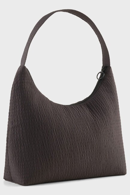 Kadın Up Slouchy Hobo Çanta 092180-01 Siyah (3)