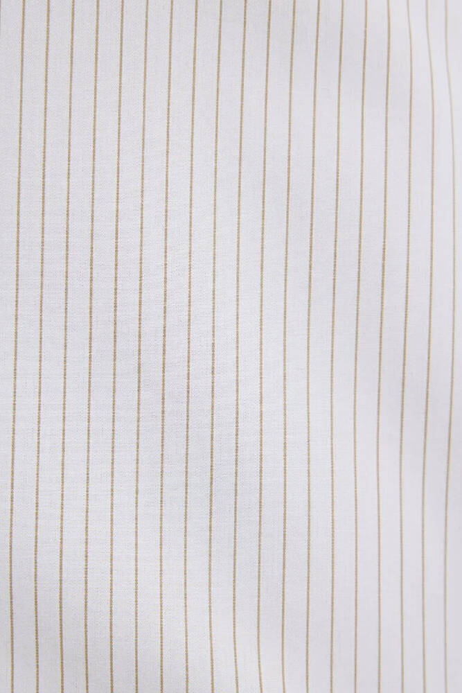 Kadın Uzun Kollu Dokuma Bluz 1211377-82759 Ekru 