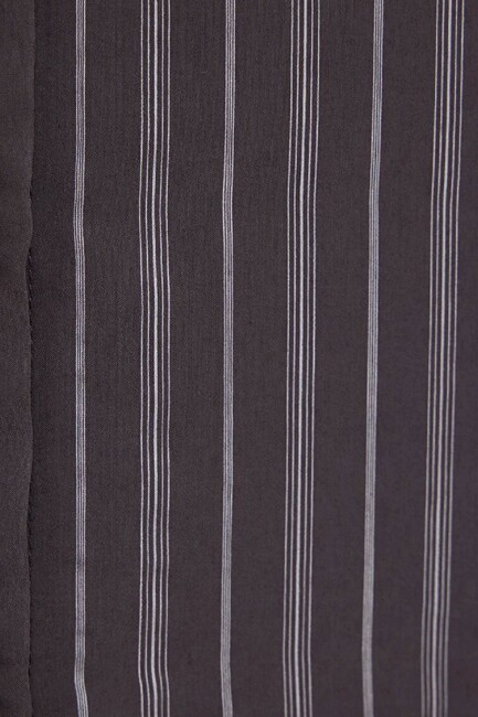 Kadın Uzun Kollu Dokuma Gömlek 1211373-91534 Mor - Thumbnail