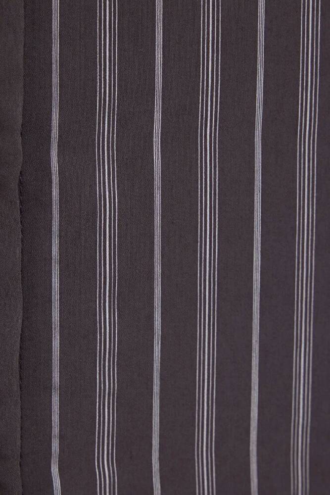 Kadın Uzun Kollu Dokuma Gömlek 1211373-91534 Mor 