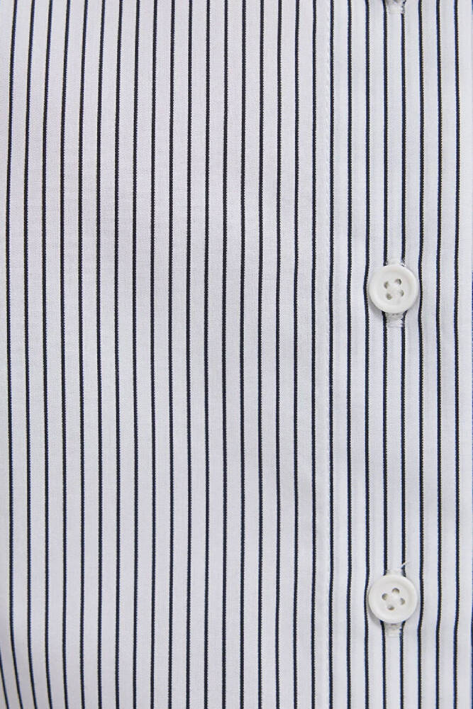 Kadın Uzun Kollu Dokuma Gömlek 1211378-91377 Beyaz 