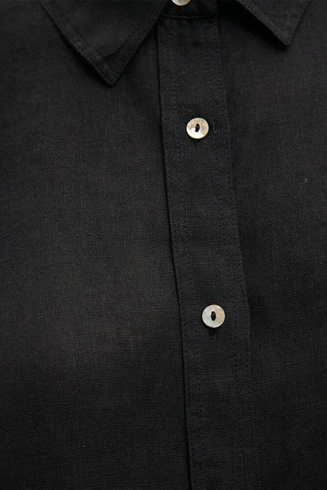 Kadın Uzun Kollu Gömlek 1210747-900 Siyah 