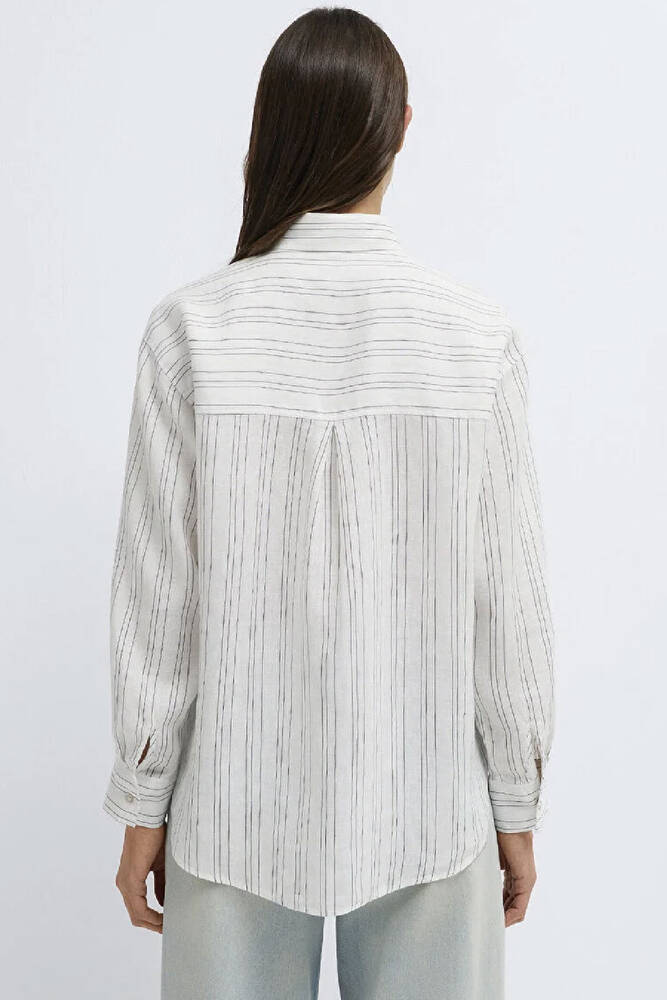 Kadın Uzun Kollu Gömlek 1210748-81510 Beyaz 