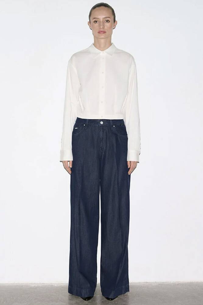 Kadın Uzun Kollu Gömlek 1211430-70057 Beyaz 