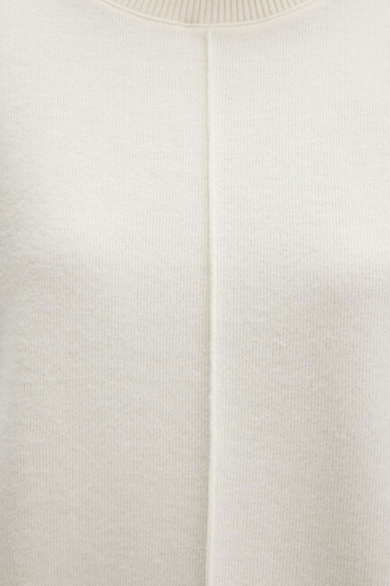 Kadın Uzun Kollu Modelli Penye 1613599-80194 Ekru - Thumbnail