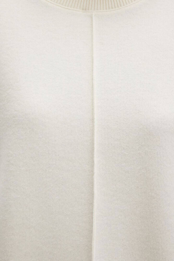 Kadın Uzun Kollu Modelli Penye 1613599-80194 Ekru 