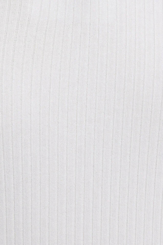 Kadın Uzun Kollu Modelli Penye 1613756-70057 Beyaz 