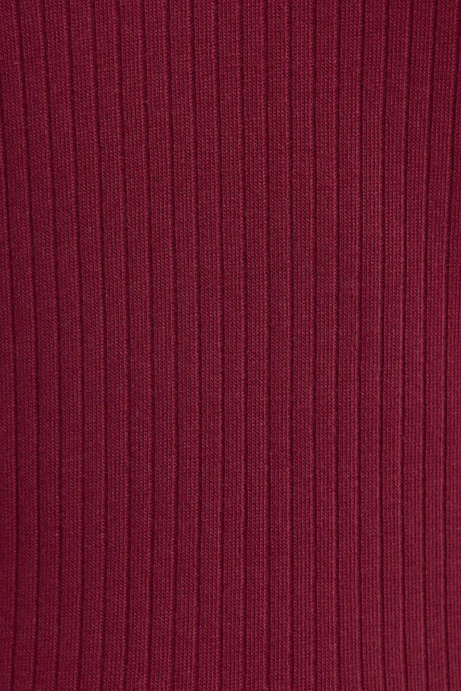 Kadın Uzun Kollu Modelli Penye 1613756-70431 Kırmızı 