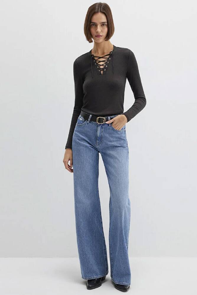 Kadın Uzun Kollu Modelli Triko Hırka 1613839-70262 Gri 