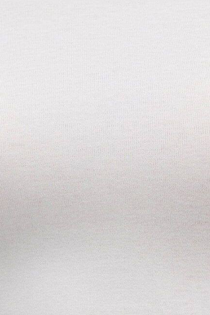 Kadın Uzun Kollu Penye 1612822-70057 Beyaz - Thumbnail