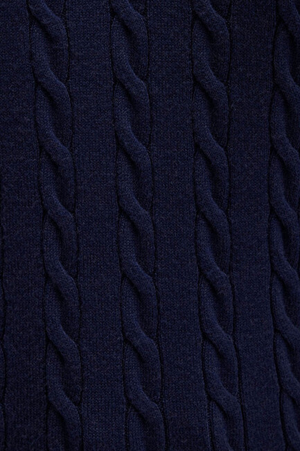 Kadın V Yaka Kazak 1710340-84371 Lacivert - Thumbnail