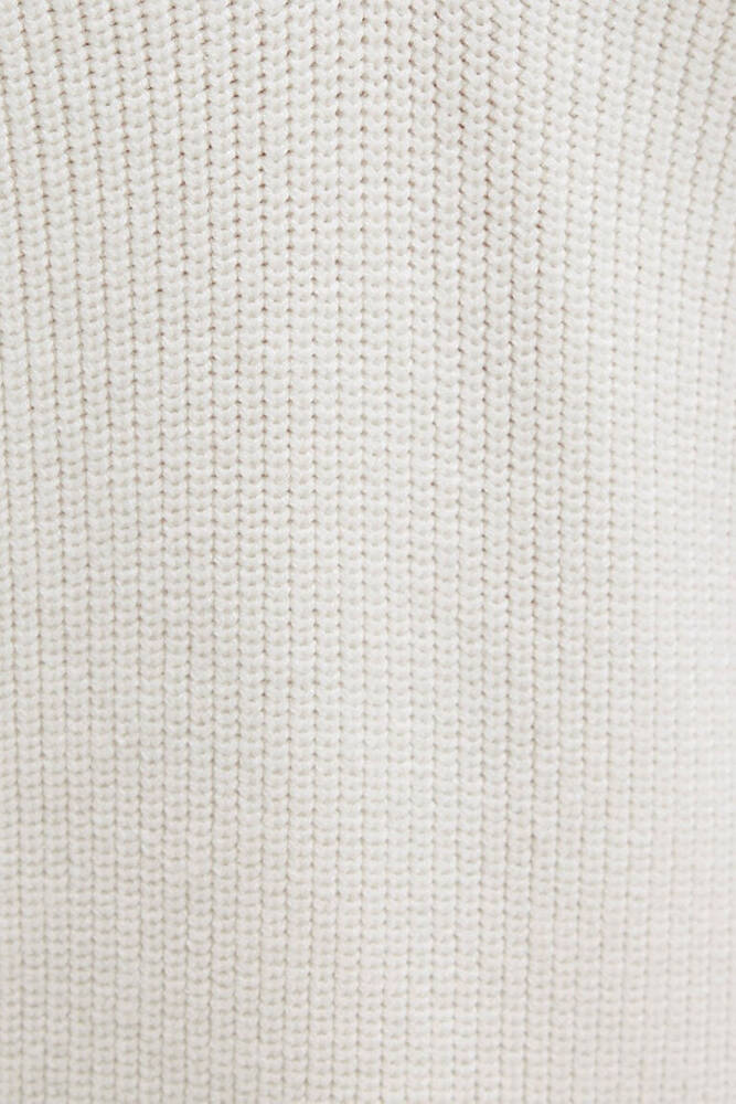 Kadın V Yaka Kazak 1710705-70057 Beyaz 