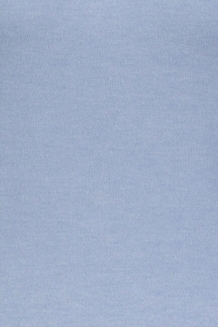 Kadın V Yaka Kazak 25K0778K1 Mavi (3)