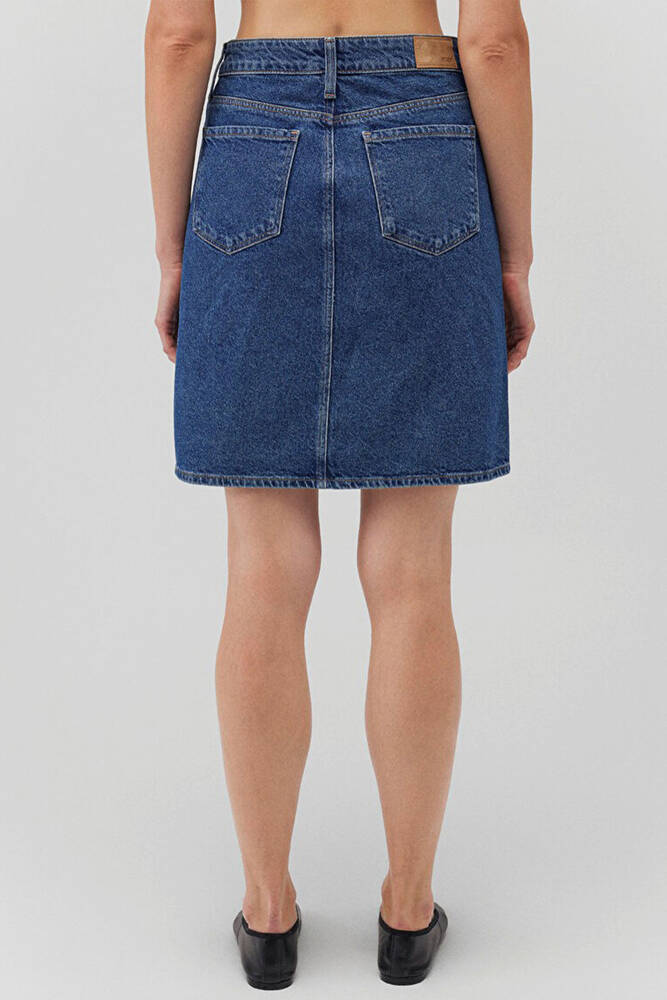 Kadın Valerie Denim Etek 1319885301 Mavi 