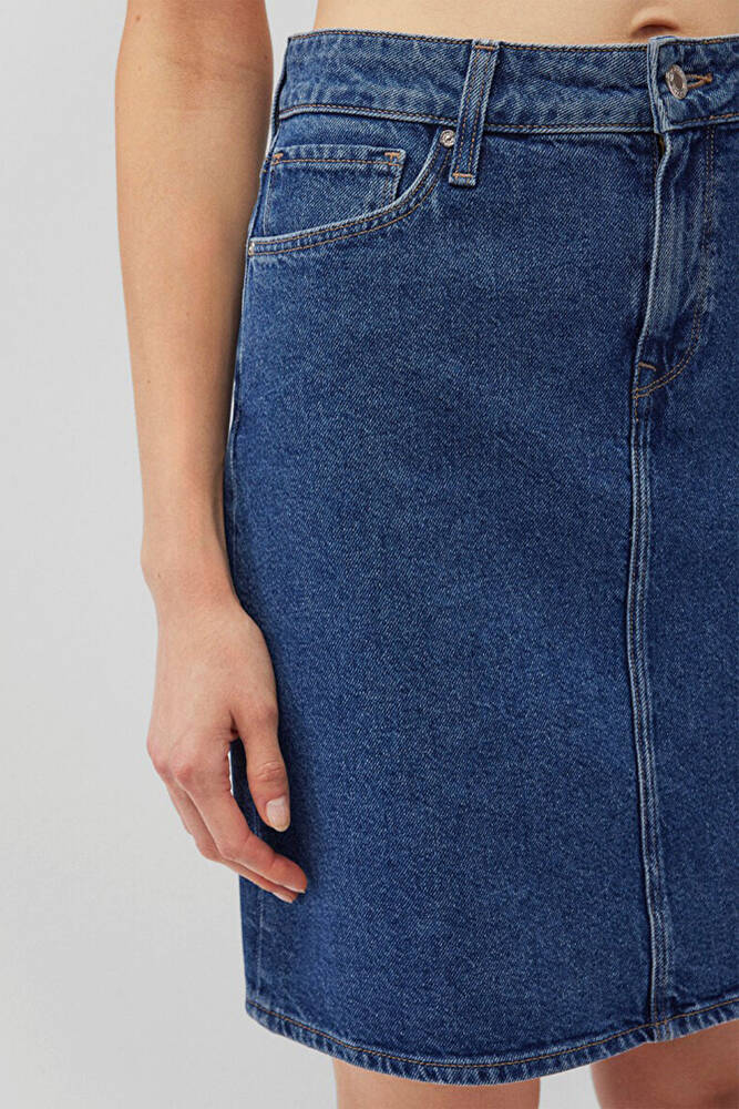 Kadın Valerie Denim Etek 1319885301 Mavi 