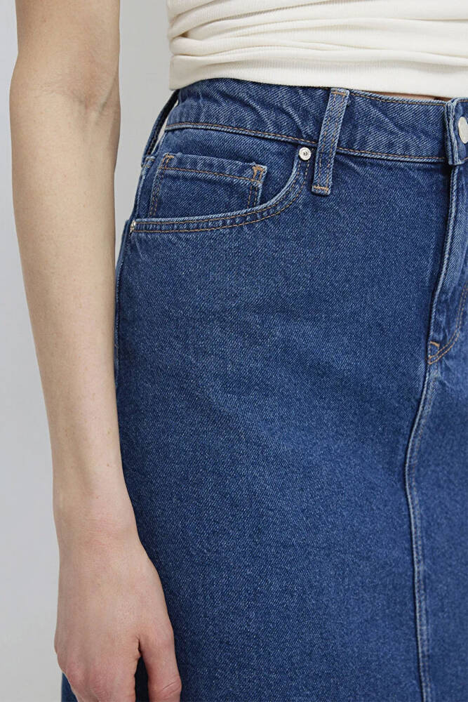 Kadın Valerie Denim Etek 1319885301 Mavi 