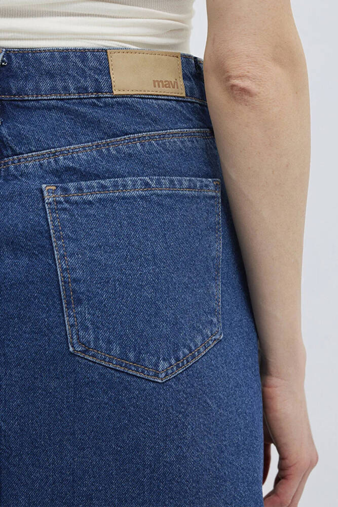 Kadın Valerie Denim Etek 1319885301 Mavi 