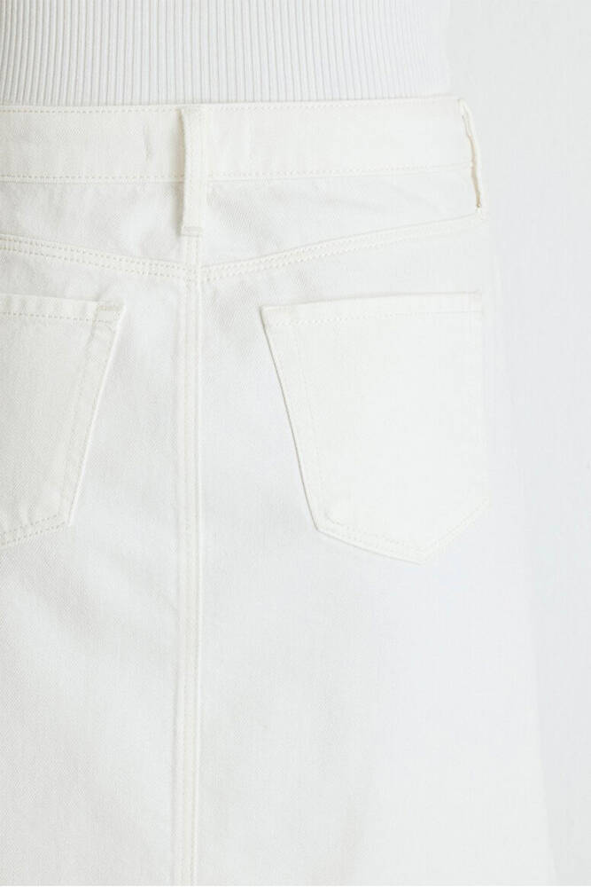 Kadın Valerie Denim Etek 1319887100 Beyaz 