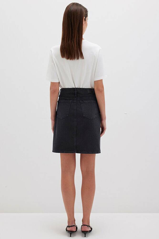 Kadın Valerie Denim Etek 1319890550 Gri 