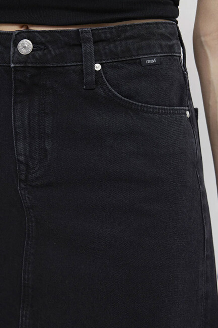 Kadın Valerie Denim Etek 1319890550 Gri (1)