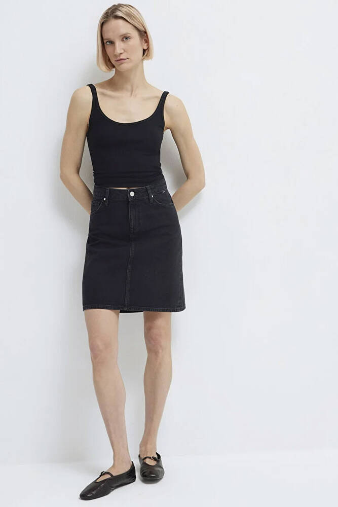 Kadın Valerie Denim Etek 1319890550 Gri 