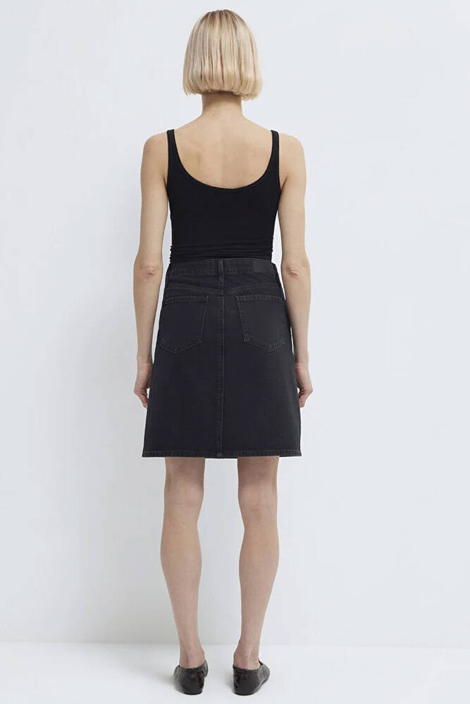 Kadın Valerie Denim Etek 1319890550 Gri 