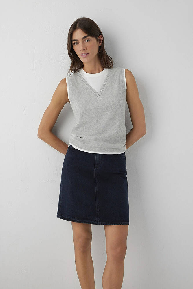 Kadın Valerie Denim Etek 13198A3851 Lacivert 