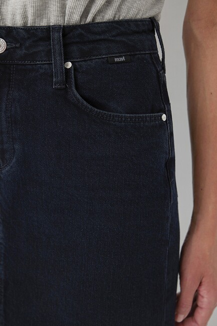 Kadın Valerie Denim Etek 13198A3851 Lacivert - Thumbnail