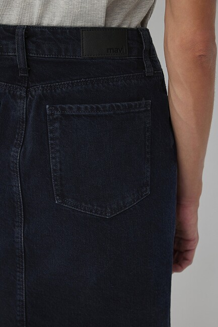 Kadın Valerie Denim Etek 13198A3851 Lacivert - Thumbnail