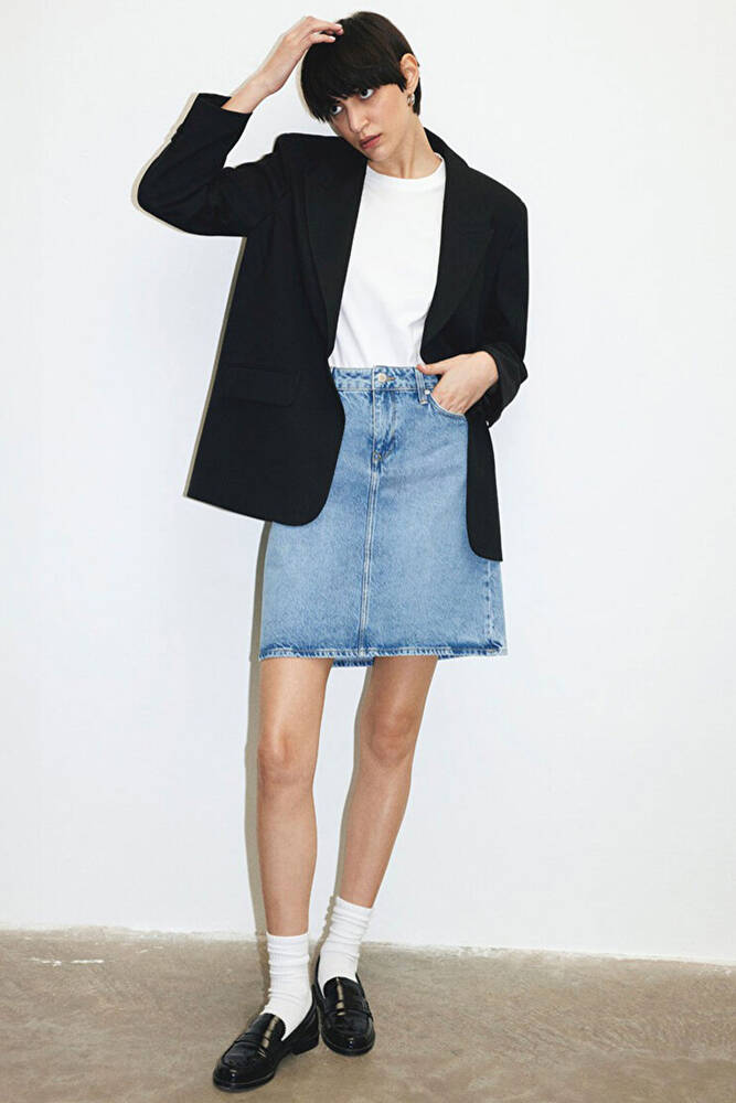 Kadın Valerie Jean Etek 1319886784 Mavi 