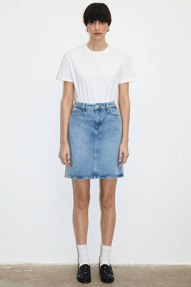 Kadın Valerie Jean Etek 1319886784 Mavi 