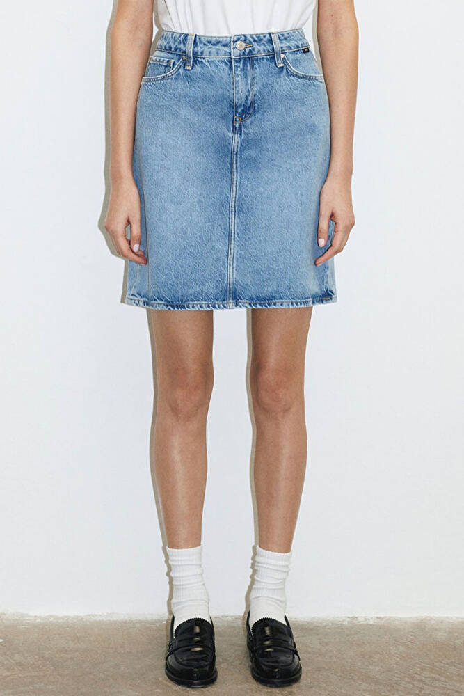 Kadın Valerie Jean Etek 1319886784 Mavi 