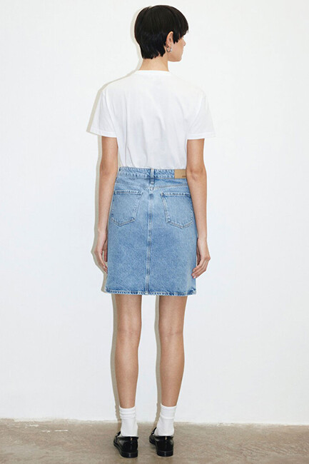 Kadın Valerie Jean Etek 1319886784 Mavi - Thumbnail