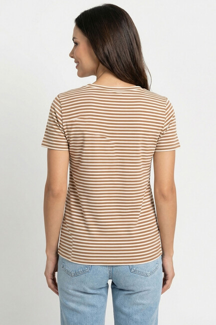 Kadın Venus Tişört 15368929 Kahve (3)