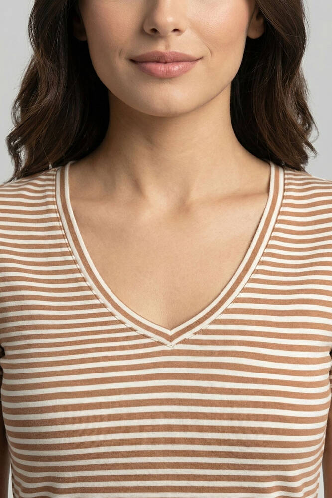 Kadın Venus Tişört 15368929 Kahve 