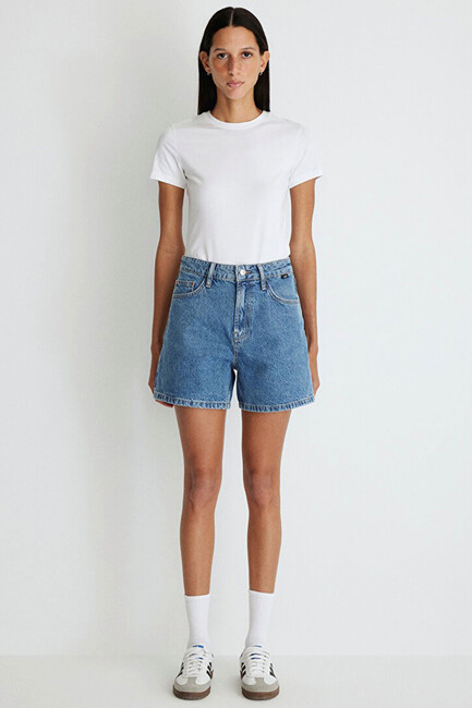 Kadın Verna 90's Denim Şort 1410059-87081 Mavi (3)