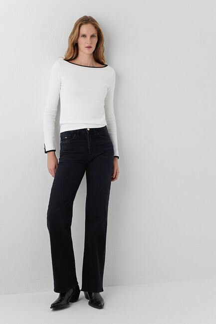 Kadın victoria Gold Premium Jean Pantolon 101072-A3816 Gri