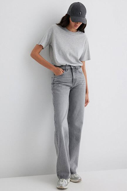 Kadın Victoria LT Jean Pantolon 101072-90392 Gri (1)