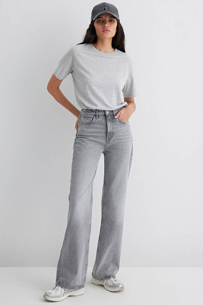 Kadın Victoria LT Jean Pantolon 101072-90392 Gri 