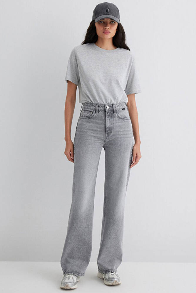 Kadın Victoria LT Jean Pantolon 101072-90392 Gri 