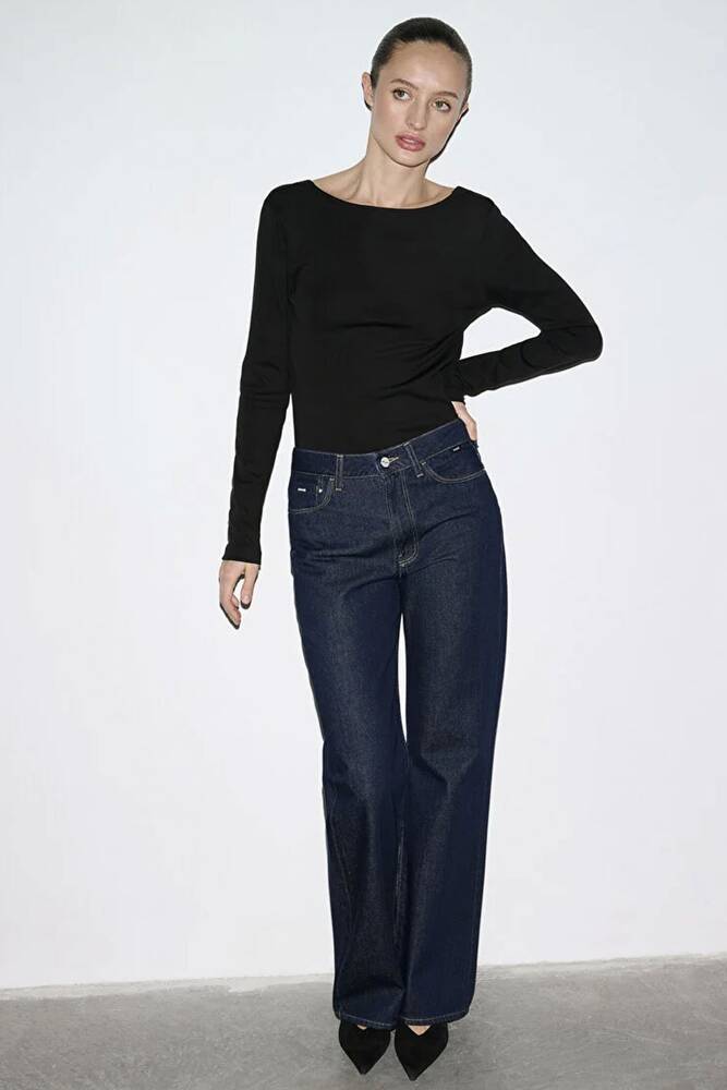 Kadın Victorıa Mavi Edition Jean Pantolon 101072-A1593 Lacivert 